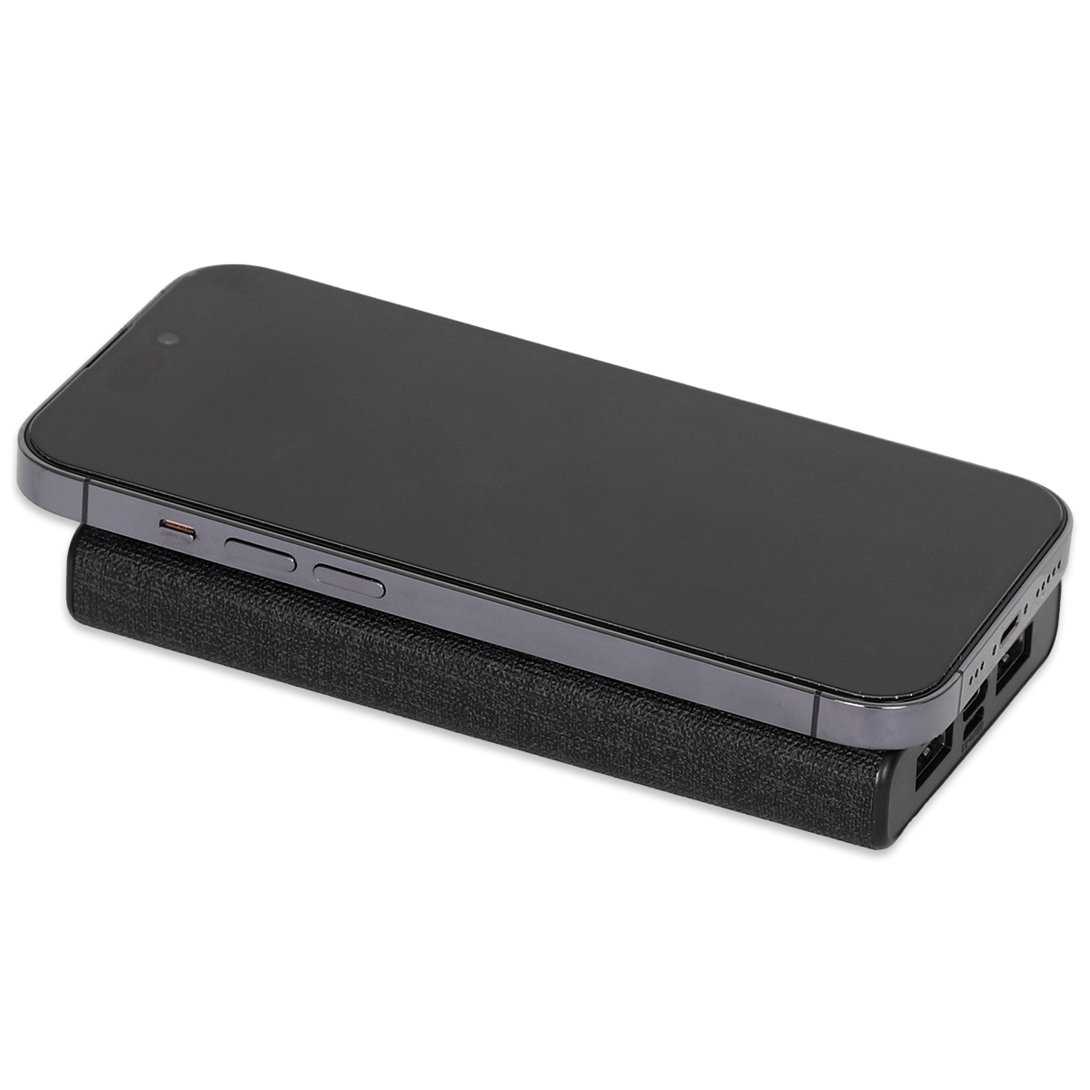 10,000 mAh Wireless Charging Power Bank with 3-in-